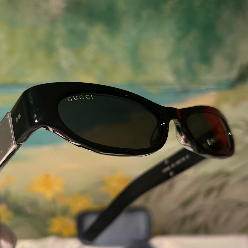 NWT GUCCI GG1635S Black Cat-Eye Sunglasses (003) 53 - 17 - 140 - Picture 5 of 16